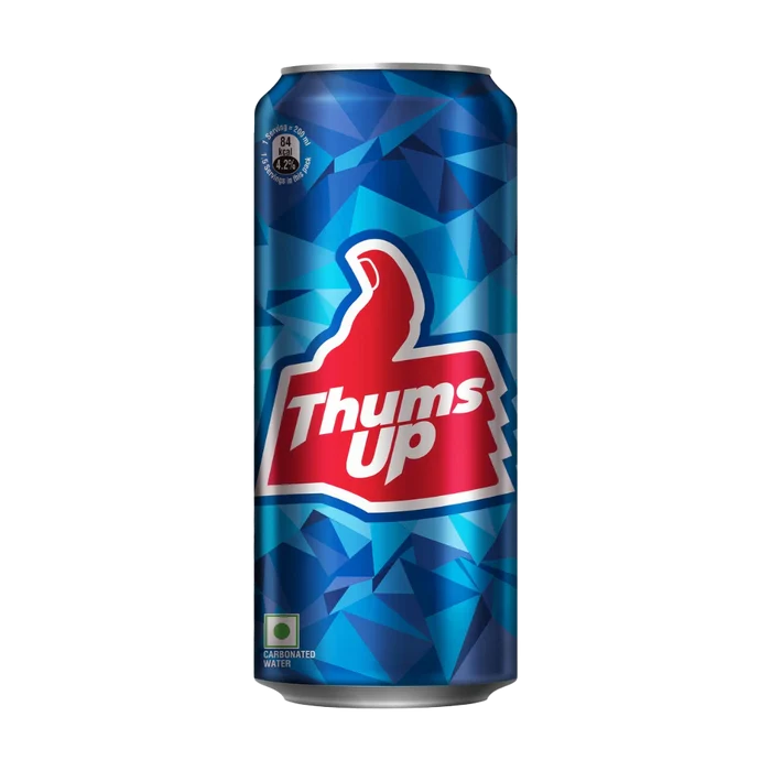Thumbs Up Soda Drink Cans 300mL, 24 Count