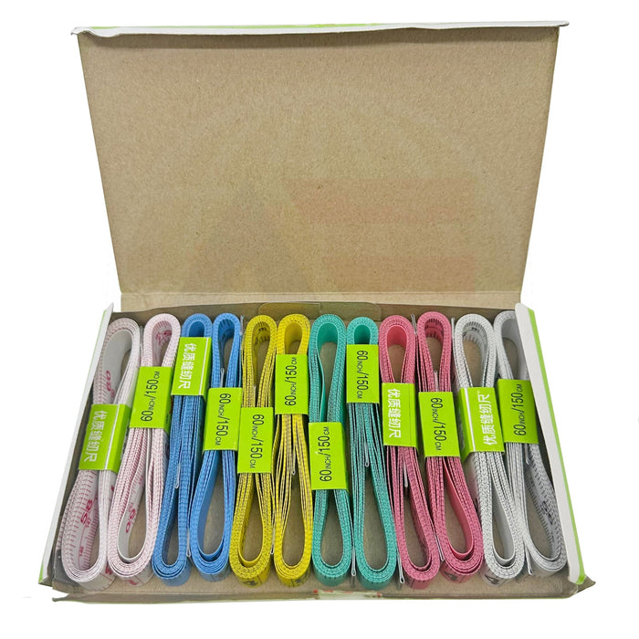 Tm218 Box Of 12 Measuring Tapes