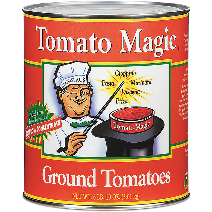 Tomato Magic Peeled Ground Tomatoes 2.84L, 6 Count