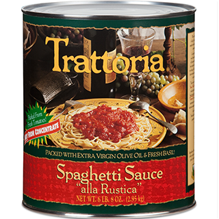 Trattoria Spaghetti Sauce ‘Alla Rustica’ 2.84L, 6 Count