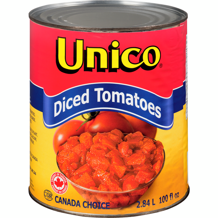 Unico Diced Tomatoes, 2.84L - 6 Count
