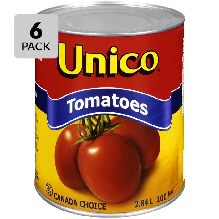 Unico Whole Tomatoes, 2.84L - 6 Count
