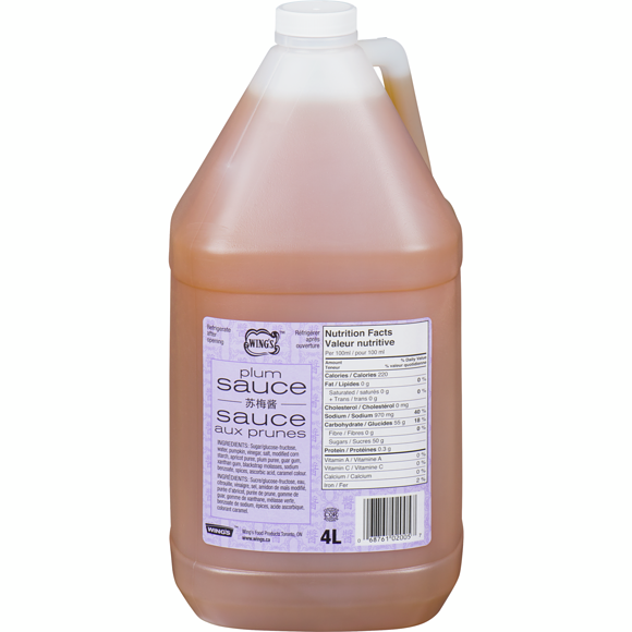 Wing’s Plum Sauce 4L