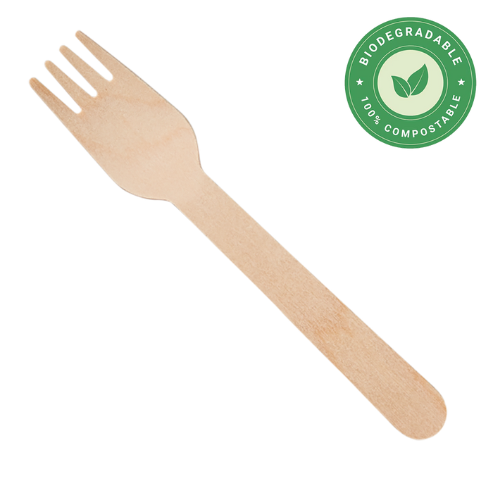 Wooden Fork, 1000 Count