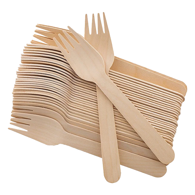 Wooden Fork, 1000 Count