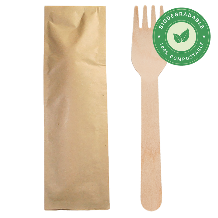 Wooden Fork (Wrapped), 1000 Count