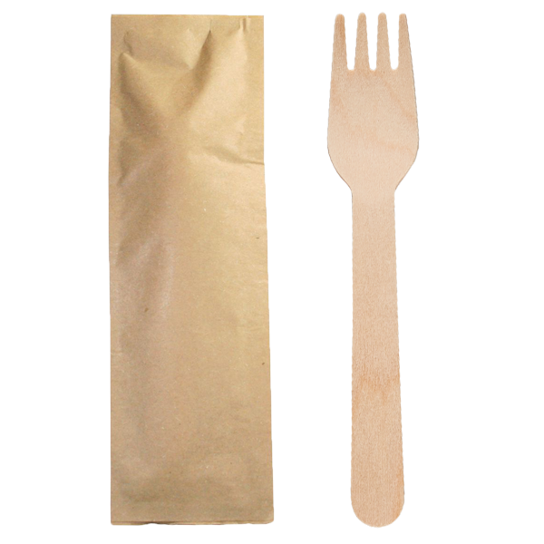 Wooden Fork (Wrapped), 1000 Count